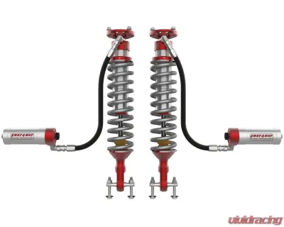 aFe Power Sway-A-Way 2.5 Front Remote Reservoir Coilover Kit with Compression Adjusters Ford Bronco Gas L4-2.3L t | V6-2.7L tt EcoBoost 2021-2024 - 301-5600-17-CA