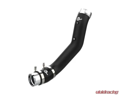 aFe Power BladeRunner 3-1/2" Black Aluminum Cold Charge Pipe GM Diesel Trucks V8-6.6L td L5P 2020-2023 - 46-20449-B