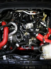 aFe Power BladeRunner Aluminum Hot and Cold Charge Pipe Kit (Red) Ford Explorer/ST | Lincoln Aviator EcoBoost V6-3.0L (tt) 2022-2024                                     - 46-20674-R - Image 6