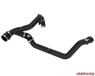aFe Power BladeRunner 2.25" Aluminum Hot Charge Pipe (Black) Ford Explorer/ST | Lincoln Aviator EcoBoost V6-3.0L (tt) 2022-2024 - 46-20678-B