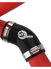 aFe Power BladeRunner 2.25" Aluminum Hot Charge Pipe (Red) Ford Explorer/ST | Lincoln Aviator EcoBoost V6-3.0L (tt) 2022-2024                                     - 46-20678-R - Image 5
