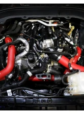 aFe Power BladeRunner 2.25" Aluminum Hot Charge Pipe (Red) Ford Explorer/ST | Lincoln Aviator EcoBoost V6-3.0L (tt) 2022-2024                                     - 46-20678-R - Image 6