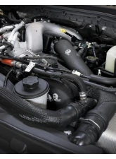aFe Power BladeRunner Black Aluminum Hot and Cold Charge Pipe Kit Ford Diesel Trucks V8-6.7L td High Output 2023-2024                                     - 46-20684-B - Image 2
