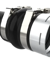 aFe Power BladeRunner Black Aluminum Hot and Cold Charge Pipe Kit Ford Diesel Trucks V8-6.7L td High Output 2023-2024                                     - 46-20684-B - Image 7
