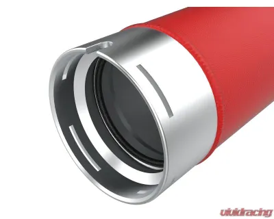 aFe Power BladeRunner Red Aluminum Hot and Cold Charge Pipe Kit Ford Diesel Trucks V8-6.7L td High Output 2023-2024 - 46-20684-R