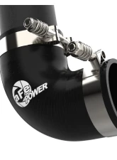 aFe Power BladeRunner 3" Black Aluminum Cold Charge Pipe Ford Diesel Trucks V8-6.7L td High Output 2023-2024                                     - 46-20689-B - Image 7