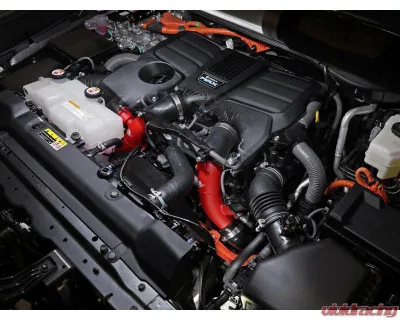 aFe Power Red BladeRunner 2-1/2" Aluminum Hot Charge Pipe Toyota Sequoia V6-3.4L tt Hybrid 2023-2024 - 46-20718-R