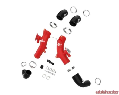 aFe Power Red BladeRunner 2-1/2" Aluminum Hot Charge Pipe Toyota Sequoia V6-3.4L tt Hybrid 2023-2024 - 46-20718-R