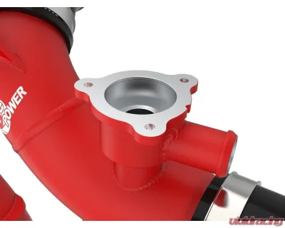 aFe Power Red BladeRunner 2-1/2" Aluminum Hot Charge Pipe Toyota Sequoia V6-3.4L tt Hybrid 2023-2024 - 46-20718-R