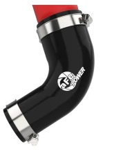 aFe Power Red BladeRunner 2-1/2" Aluminum Hot Charge Pipe Toyota Sequoia V6-3.4L tt Hybrid 2023-2024                                     - 46-20718-R - Image 7