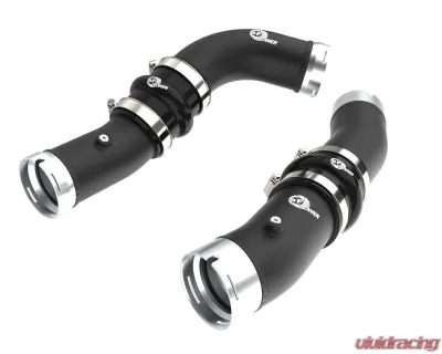 aFe Power Black BladeRunner 2-1/2" & 3" Aluminum Hot and Cold Charge Pipe Kit Toyota Tacoma | Land Cruiser L4-2.4L t 2024 - 46-20724-B
