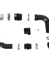 aFe Power Black BladeRunner Aluminum Hot and Cold Charge Pipe Kit Ford Diesel Trucks V8-6.7L td 2023-2024                                     - 46-20734-B - Image 3