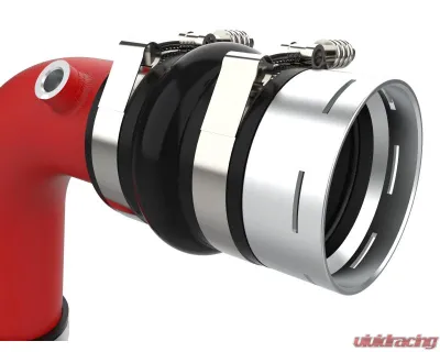 aFe Power Red BladeRunner Aluminum Hot and Cold Charge Pipe Kit Ford Diesel Trucks V8-6.7L td 2023-2024 - 46-20734-R