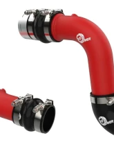 aFe Power Red BladeRunner Aluminum Hot and Cold Charge Pipe Kit Ford Diesel Trucks V8-6.7L td 2023-2024                                     - 46-20734-R - Image 8
