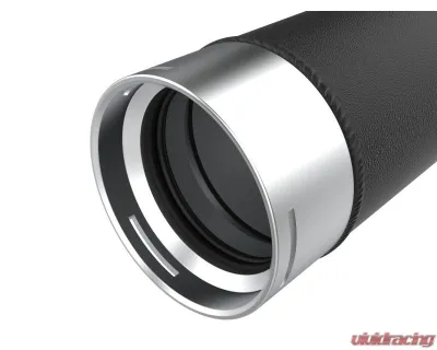 aFe Power Black BladeRunner 3" Aluminum Hot Charge Pipe Ford Diesel Trucks V8-6.7L td 2023-2024 - 46-20738-B