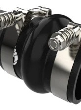 aFe Power Black BladeRunner 3" Aluminum Hot Charge Pipe Ford Diesel Trucks V8-6.7L td 2023-2024                                     - 46-20738-B - Image 7