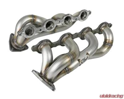 aFe Power Twisted Steel 304 Stainless Steel Headers GM Trucks 2500 | 3500HD V8-6.6L L8T 2020-2024 - 48-34145