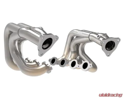 AFE Power Twisted Steel 304 Stainless Steel Long Tube Header for Chevrolet Corvette C8 V8 2020-2024 - 48-34148