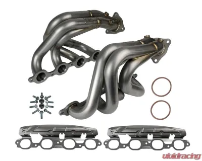AFE Power Twisted Steel 304 Stainless Steel Long Tube Header for Chevrolet Corvette C8 V8 2020-2024 - 48-34148