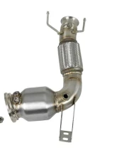 aFe Power 3 to 2-3/4 " 304 Stainless Steel with Cat Twisted Steel Down Pipe BMW | Mini Cooper S L4-2.0L t B46 2015-2019                                     - 48-36322-HC - Image 2