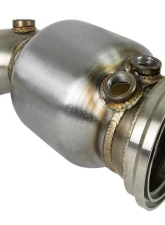 aFe Power 3 to 2-3/4 " 304 Stainless Steel with Cat Twisted Steel Down Pipe BMW | Mini Cooper S L4-2.0L t B46 2015-2019                                     - 48-36322-HC - Image 3