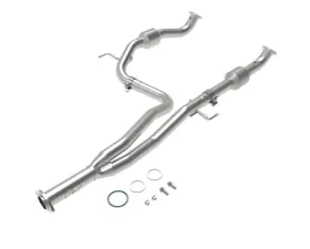 aFe Power Twisted Steel Y-Pipe 2-1/4 to 2-1/2
