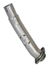 aFe Power Twisted Steel 2-1/2" 409 Stainless Steel Loop-Race Downpipe Jeep Wrangler JL | Gladiator JT 2018-2024                                     - 48-48024 - Image 6
