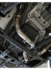 aFe Power Twisted Steel 2-1/4" 409 Stainless Steel Y-Pipe Jeep Wrangler JL | Gladiator JT V6-3.6L 2018-2024                                     - 48-48026 - Image 2