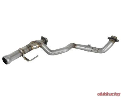 aFe Power Twisted Steel 2-1/4" 409 Stainless Steel Y-Pipe Jeep Wrangler JL | Gladiator JT V6-3.6L 2018-2024 - 48-48026
