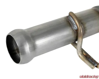 aFe Power Twisted Steel 2-1/4" 409 Stainless Steel Y-Pipe Jeep Wrangler JL | Gladiator JT V6-3.6L 2018-2024 - 48-48026