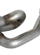 aFe Power Twisted Steel 2" 409 Stainless Steel Loop-Relocation Pipe Jeep Wrangler JL | Gladiator JT V6-3.6L 2018-2024                                     - 48-48027 - Image 2