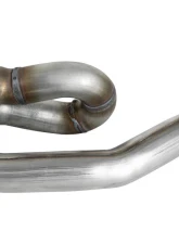 aFe Power Twisted Steel 2" 409 Stainless Steel Loop-Relocation Pipe Jeep Wrangler JL | Gladiator JT V6-3.6L 2018-2024                                     - 48-48027 - Image 3