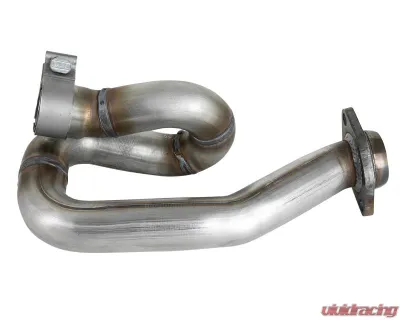 aFe Power Twisted Steel 2" 409 Stainless Steel Loop-Relocation Pipe Jeep Wrangler JL | Gladiator JT V6-3.6L 2018-2024 - 48-48027
