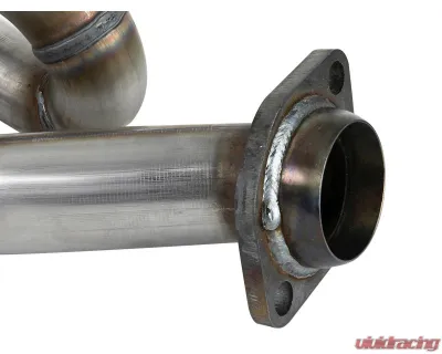 aFe Power Twisted Steel 2" 409 Stainless Steel Loop-Relocation Pipe Jeep Wrangler JL | Gladiator JT V6-3.6L 2018-2024 - 48-48027
