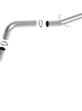 aFe Power Atlas 5" Aluminized Steel DPF-Back Exhaust System with Black Tips Ram Diesel Trucks L6-6.7L td 2019-2024                                     - 49-02075-B - Image 4