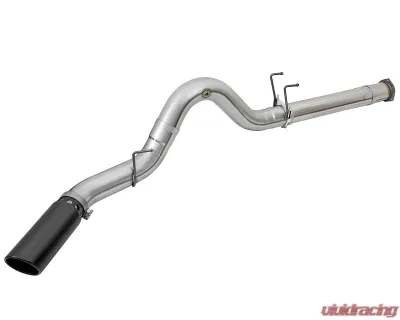 AFE Power ATLAS 5" Aluminized Steel DPF-Back Exhaust System for Ford Diesel V8 2017-2025 - 49-03090-B