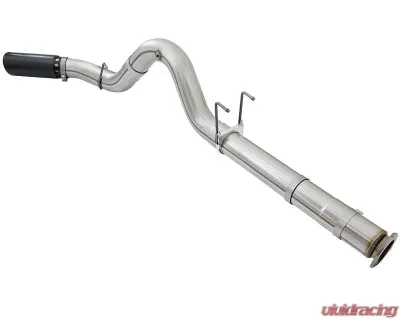 AFE Power ATLAS 5" Aluminized Steel DPF-Back Exhaust System for Ford Diesel V8 2017-2025 - 49-03090-B