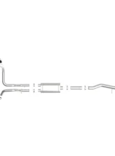 aFe Power Vulcan Series 304 Stainless Steel Catback Exhaust System without Tip GM Silverado | Sierra 1500 V8-6.2L 2019-2024                                     - 49-34101 - Image 7