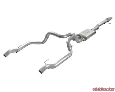 aFe Power Vulcan Series 304 Stainless Steel Catback Exhaust System without Tip GM Silverado | Sierra 1500 V8-6.2L 2019-2024 - 49-34101