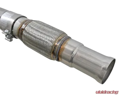 aFe Power Vulcan Series 304 Stainless Steel Catback Exhaust System without Tip GM Silverado | Sierra 1500 V8-6.2L 2019-2024 - 49-34101