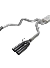 aFe Power Vulcan Series 304 Stainless Steel Catback Exhaust System with Black Tip GM Silverado | Sierra 1500 V8-6.2L 2019-2024                                     - 49-34102-B - Image 2