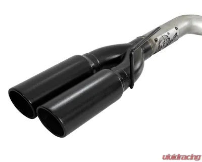 aFe Power Vulcan Series 304 Stainless Steel Catback Exhaust System with Black Tip GM Silverado | Sierra 1500 V8-6.2L 2019-2024 - 49-34102-B