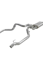 aFe Power Vulcan Series 3" to Dual 3" 304 Stainless Steel Catback Exhaust System GM Silverado | Sierra 1500 V8-5.3L 2019-2024                                     - 49-34103 - Image 8