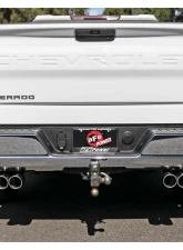 aFe Power Vulcan Series 3" to Dual 2-1/2" 304 Stainless Steel Catback Exhaust System with Polished Tips GM Silverado | Sierra 1500 V6-4.3L | V8-5.3L 2019-2024                                     - 49-34104-P - Image 4