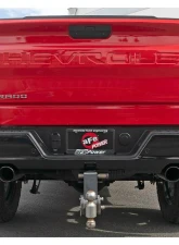 aFe Power Vulcan Series 3" to Dual 3" 304 Stainless Steel Catback Exhaust System with Black Tip GM Silverado | Sierra 1500 V8-5.3L 2019-2024                                     - 49-34105-B - Image 8