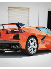 aFe Power Mach Force-XP 304 Stainless Steel Catback Exhaust with Polished Muffler and Tips with NPP Chevrolet Corvette C8 V8-6.2L 2020-2024                                     - 49-34124-P - Image 5