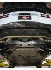 aFe Power Mach Force-XP 304 Stainless Steel Catback Exhaust Polished Tips with NPP without Muffler Chevrolet Corvette C8 V8-6.2L 2020-2024                                     - 49-34124NM-P - Image 3