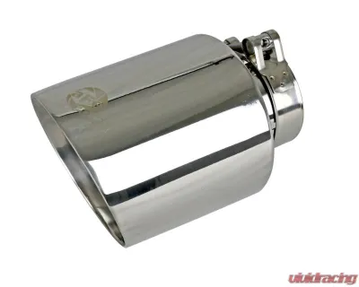 aFe Power Mach Force-XP 304 Stainless Steel Catback Exhaust Polished Tips with NPP without Muffler Chevrolet Corvette C8 V8-6.2L 2020-2024 - 49-34124NM-P