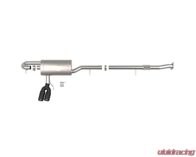 AFE Rebel Series 3" Stainless Steel Catback Exhaust System w/Black Tip GM Colorado/Canyon 23-24 L4-2.7L (t) - 49-34142-B