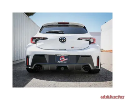 aFe POWER Gemini XV Stainless Steel Catback Exhaust System for 2023-2024 Toyota GR Corolla L3 1.6L - 49-36067-B